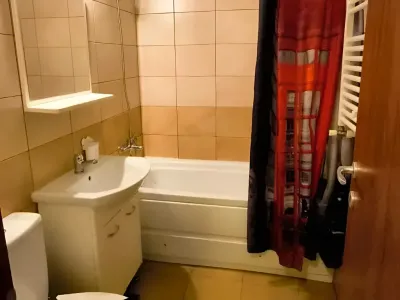 Garsoniera de inchiriere Sector 3 Bucuresti baie cu cada
